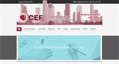 Desktop Screenshot of cefhouston.org